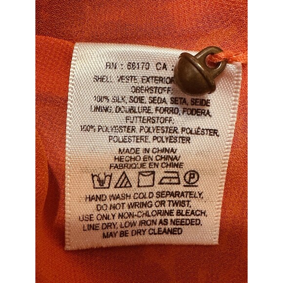 Anthropologie Maeve Larkhill Size XS Silk Floral Trapeze Swing Dress Boho - Picture 12 of 13